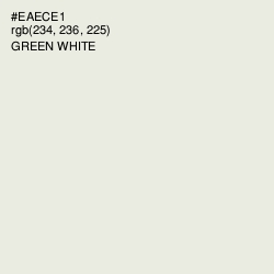 #EAECE1 - Green White Color Image